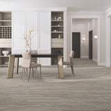 Lucida USA (Sample) PresCore Toasted Gray Wood Look 12-mil Water Resistant Glue Down Vinyl Tile