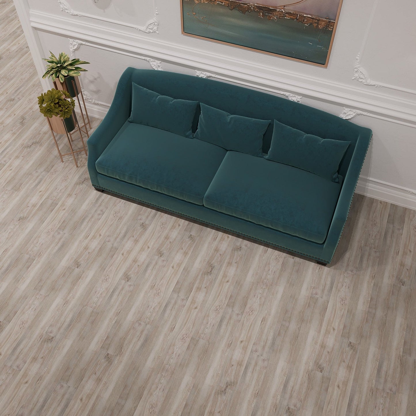 Lucida USA PresCore Weathered 6-in W x 36-in L x 2-mm Thick Waterproof Luxury Vinyl Plank Flooring, 12-mil Wear Layer (54-sq ft Carton)