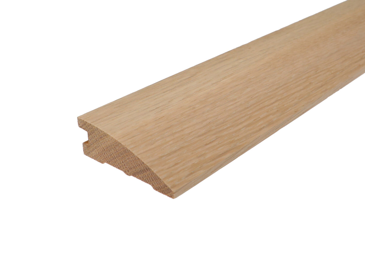 Flexco Dune Trail 0.38-in T x 2-in W x 78-in L Solid Wood Reducer
