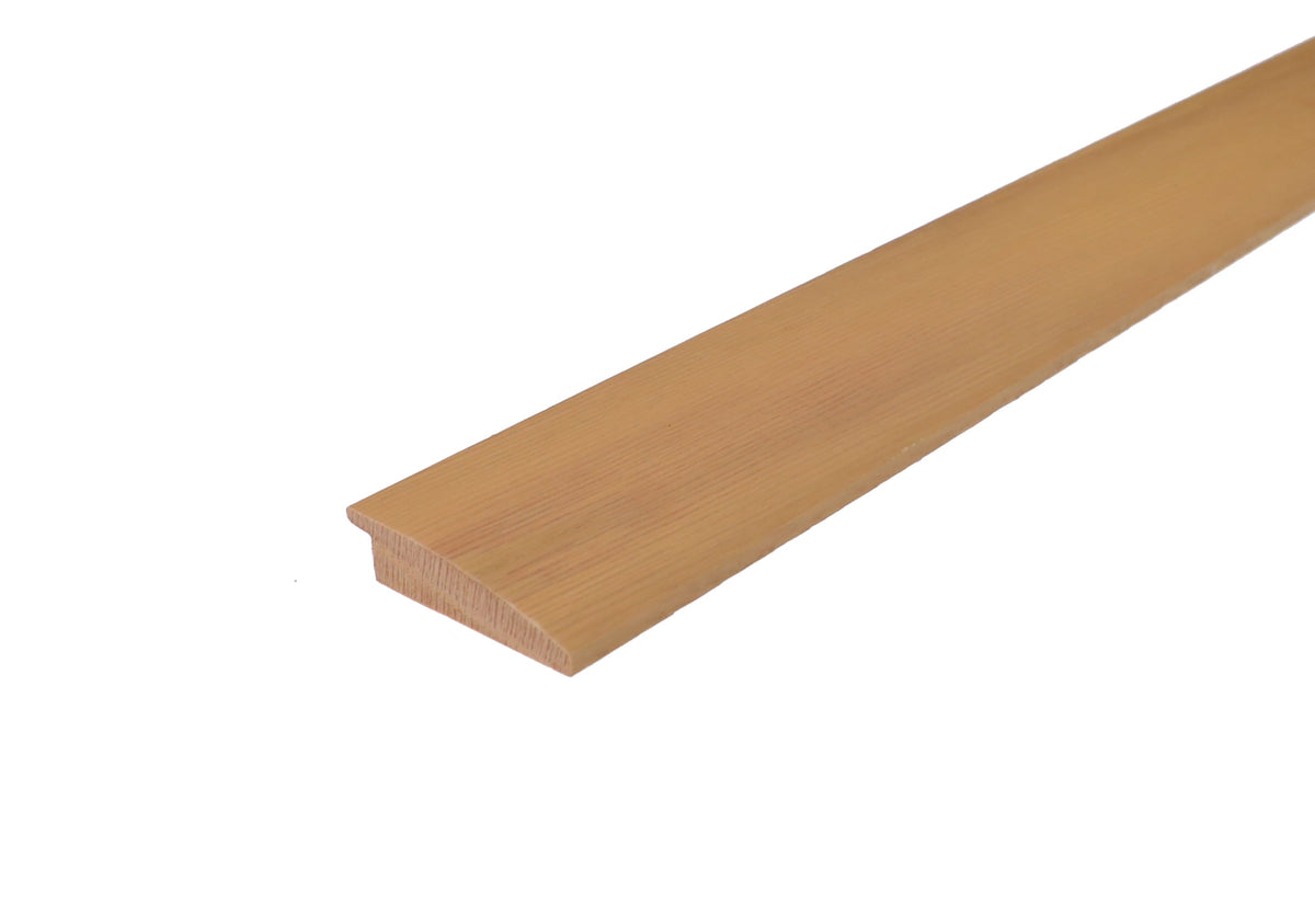 Flexco Golden Natural 0.38-in T x 2-in W x 78-in L Solid Wood Reducer