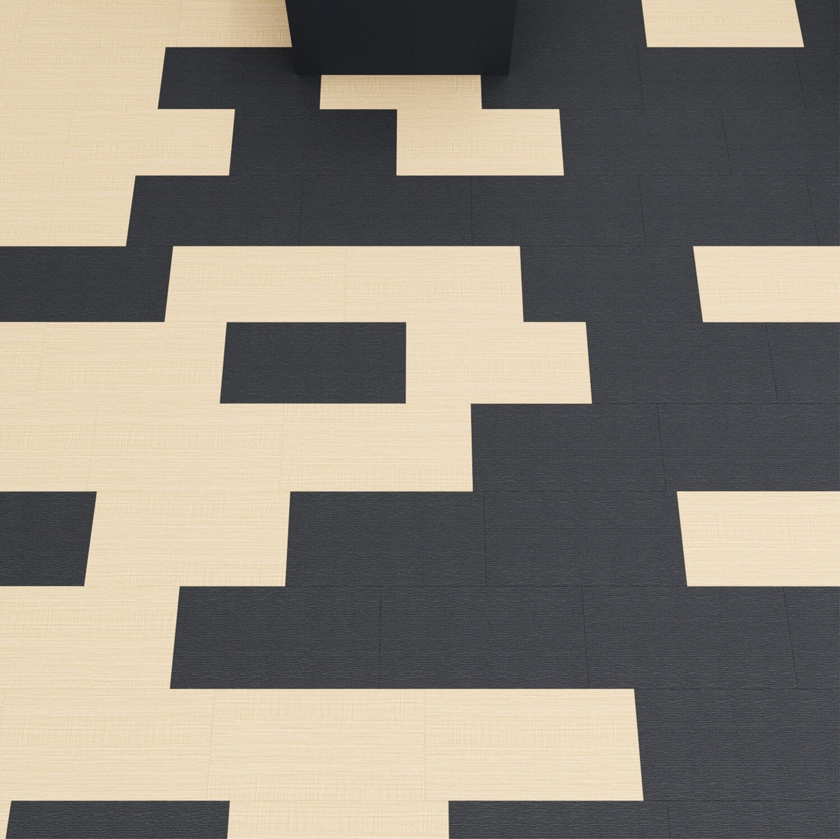 Lucida USA Caramel Weave Brown Patterned Look 28-mil x 12-in W x 24-in L Waterproof Glue Down Luxury Vinyl Tile Flooring (36-sq ft/ Carton)