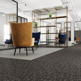 Lucida USA Antique Deco Gray Patterned Look 28-mil x 12-in W x 24-in L Waterproof Glue Down Luxury Vinyl Tile Flooring (36-sq ft/ Carton)
