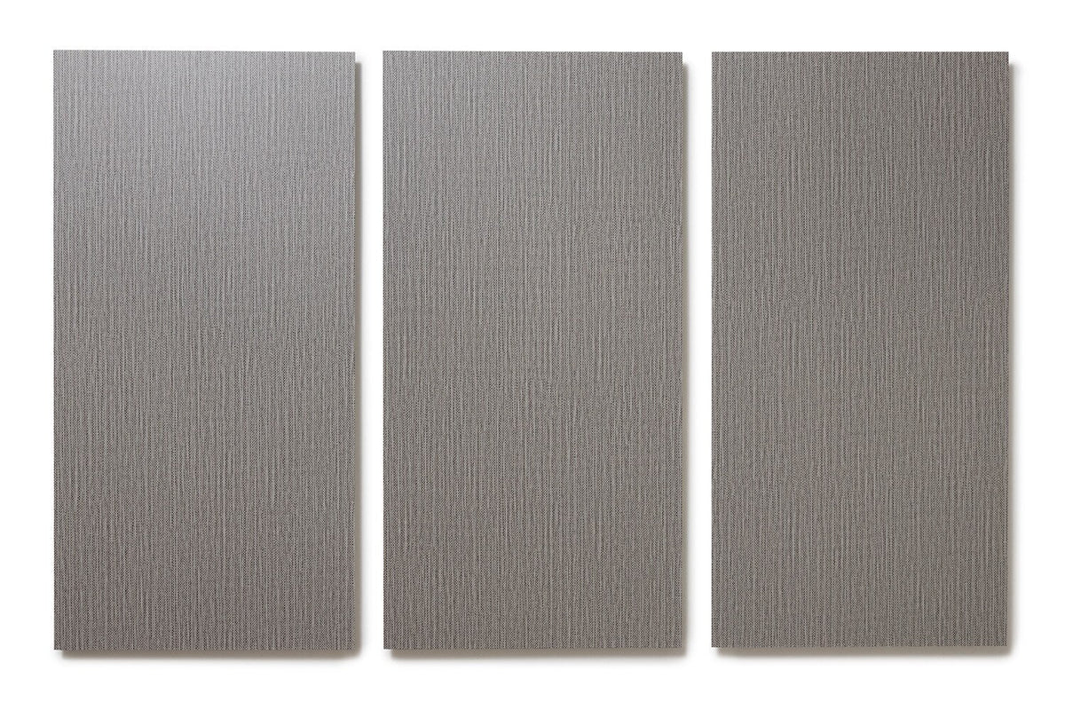 Lucida USA Carbon Knit Silver Patterned Look 28-mil x 12-in W x 24-in L Waterproof Glue Down Luxury Vinyl Tile Flooring (36-sq ft/ Carton)