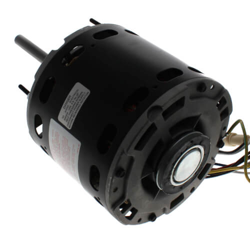 Packard 45470 blower motor - side view (Type: Permanent Split Capacitor; Voltage: 115V)