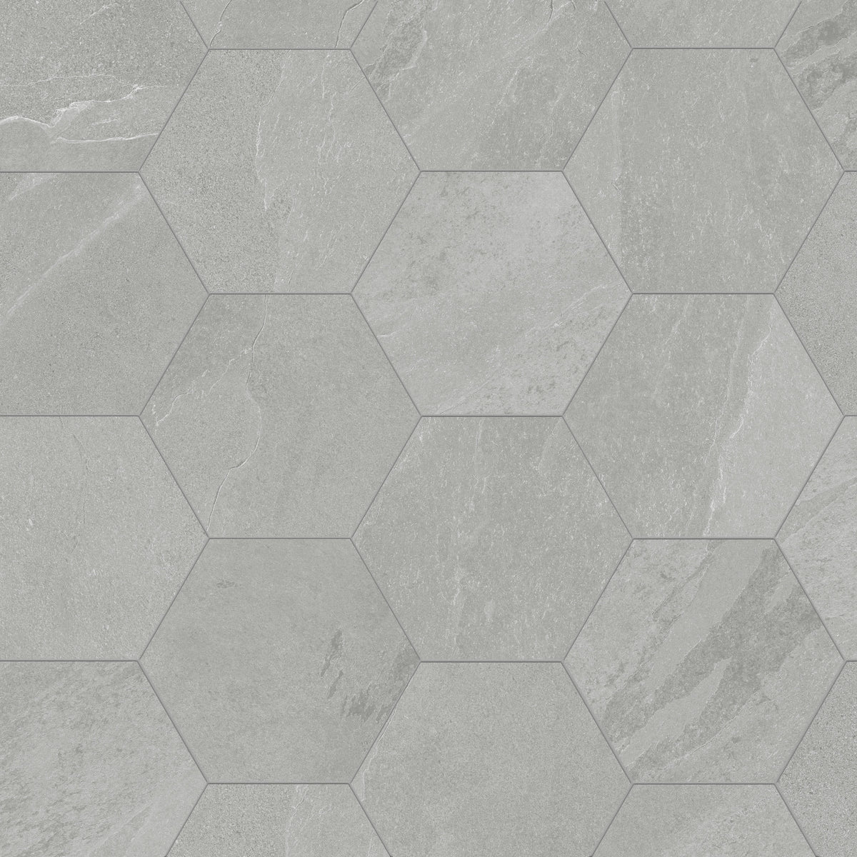 Satori Gios Obsidian 8-in x 10-in Matte Porcelain Hexagon Floor and Wall Tile (0.44-sq. ft/ Piece)