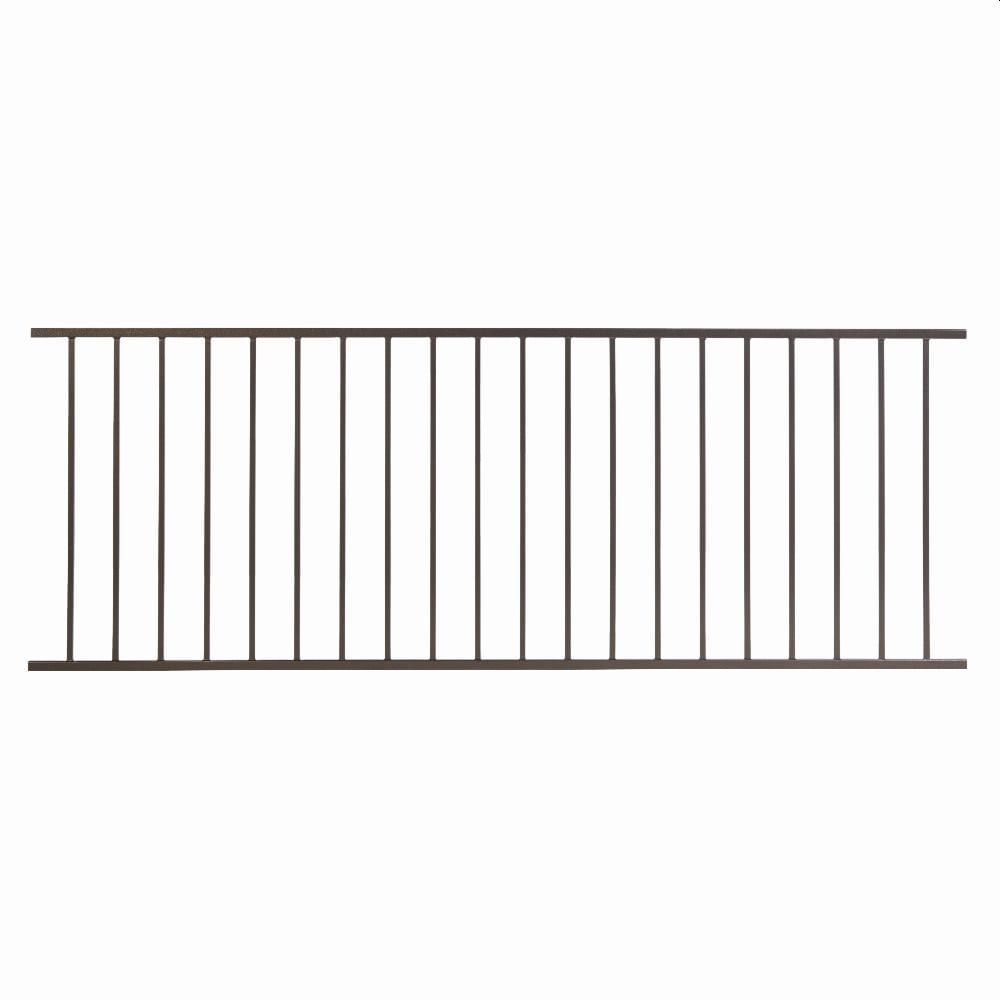 Fortress Building Products 8-ft x 34-in Black Sand Steel Deck Rail Kit