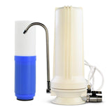 Premium 7-Stage Counter Top Water Filtration System in Clear