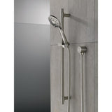 4-Spray 3.9 in. Single Wall Mount Handheld Shower Head in Stainless - Super Arbor