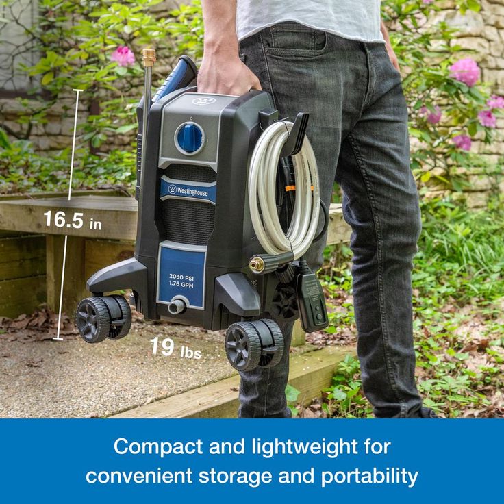 Westinghouse ePX 2030 PSI 1.76 GPM Electric Pressure Washer with Anti-Tipping Technology