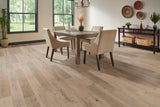 Bruce America's Best Choice Breezy Gray White Oak 6-in W x 3/8-in T x Varying Length Handscraped Engineered Hardwood Flooring (30.63-sq ft / Carton)