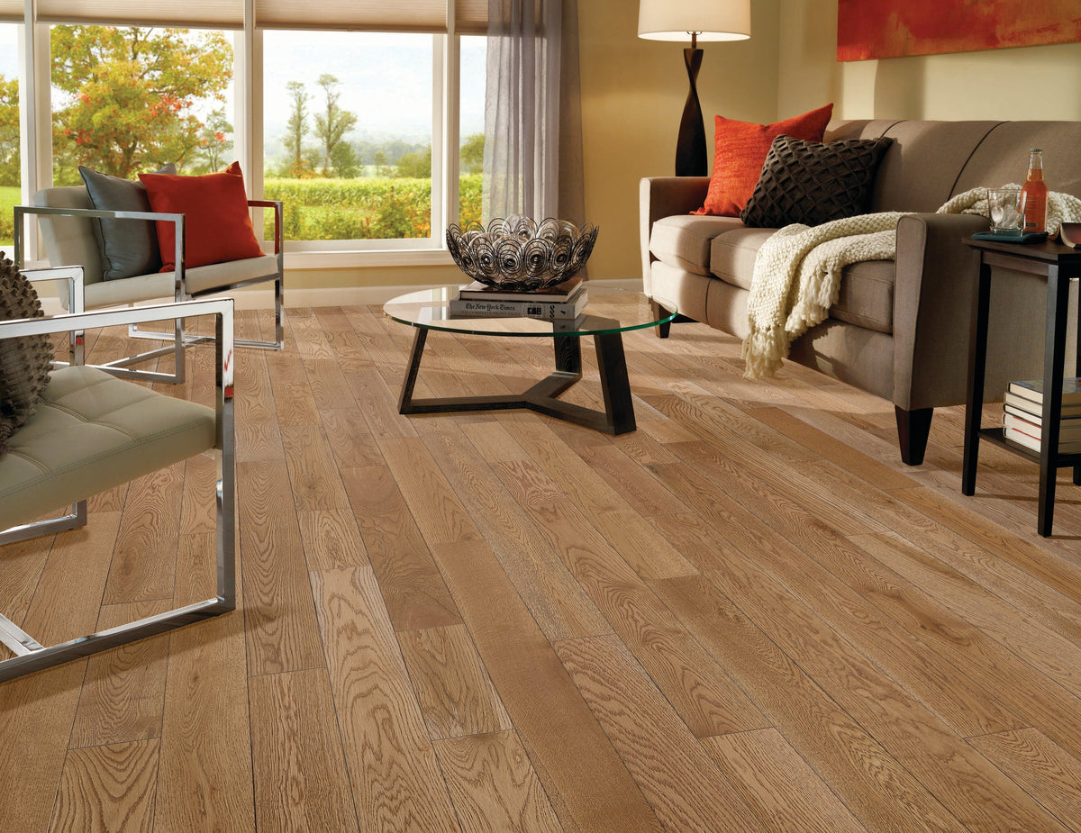 Bruce (Sample) America's Best Choice Haven Point White Oak Solid Smooth/Traditional Hardwood Flooring