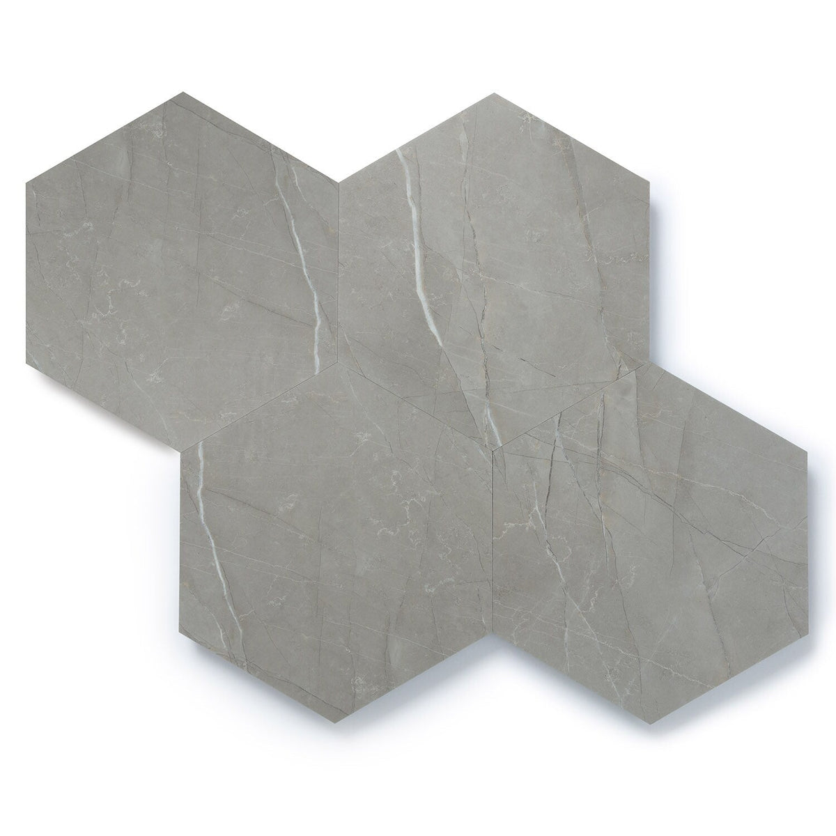 Lucida USA Tundra Grey Gray Stone Look 28-mil x 9-in W x 10-in L Waterproof Glue Down Luxury Vinyl Tile Flooring (12.25-sq ft/ Carton)