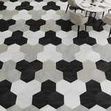 Lucida USA Tundra Grey Gray Stone Look 28-mil x 9-in W x 10-in L Waterproof Glue Down Luxury Vinyl Tile Flooring (12.25-sq ft/ Carton)