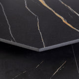 Lucida USA MosaiCore Noir 9-in x 9-in Waterproof Stone-Look Luxury Vinyl Tile Flooring, 28-mil Wear Layer (12.25-sq ft Carton)