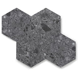 Lucida USA MosaiCore Charcoal Quartz 9-in x 9-in Waterproof Luxury Vinyl Tile Flooring, 28-mil Wear Layer (12.25-sq ft Carton)