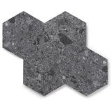 Lucida USA Charcoal Quartz Gray Stone Look 28-mil x 9-in W x 10-in L Waterproof Glue Down Luxury Vinyl Tile Flooring (12.25-sq ft/ Carton)