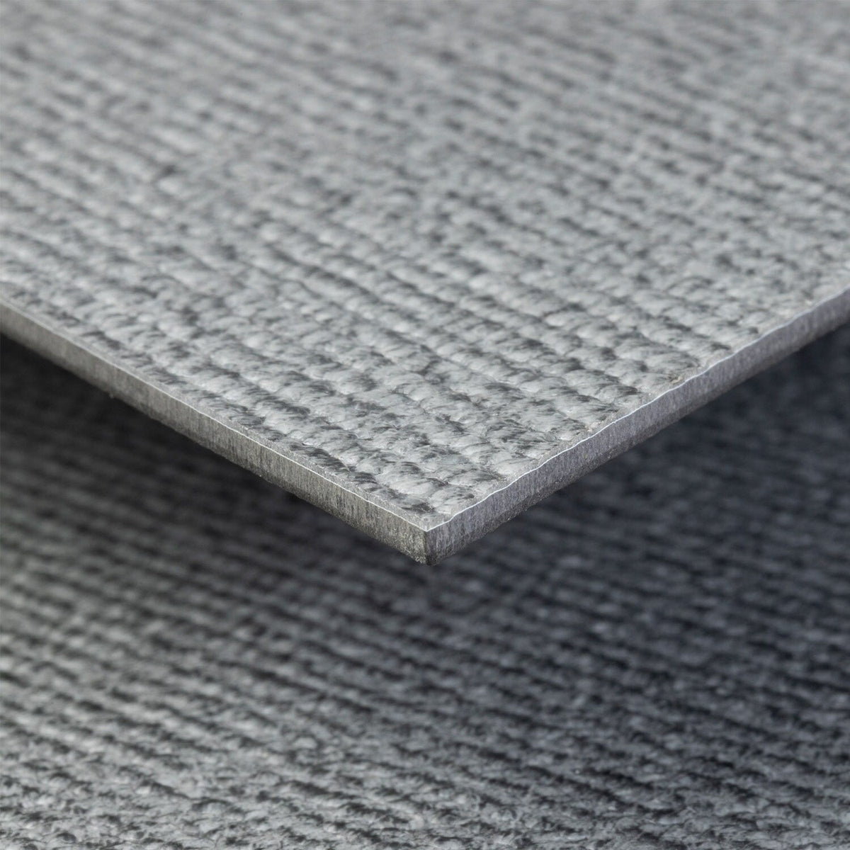 Lucida USA Pumice Braid Gray Patterned Look 28-mil x 10-in W x 16-in L Waterproof Glue Down Luxury Vinyl Tile Flooring (15.15-sq ft/ Carton)