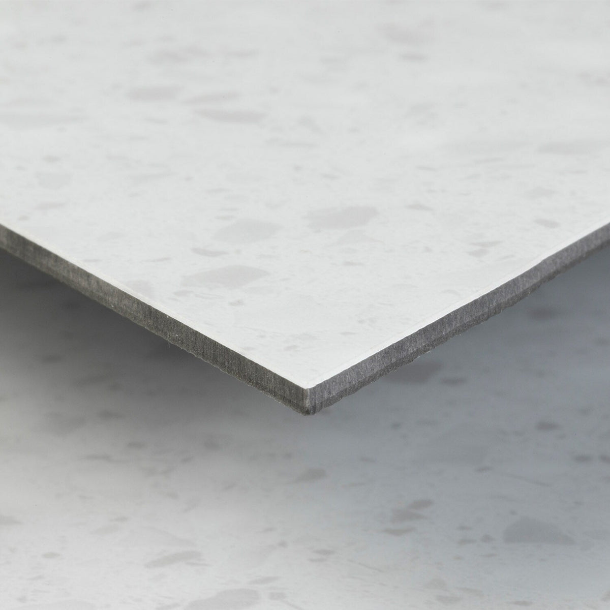 Lucida USA Ivory Rock Off-white Stone Look 28-mil x 10-in W x 16-in L Waterproof Glue Down Luxury Vinyl Tile Flooring (15.15-sq ft/ Carton)