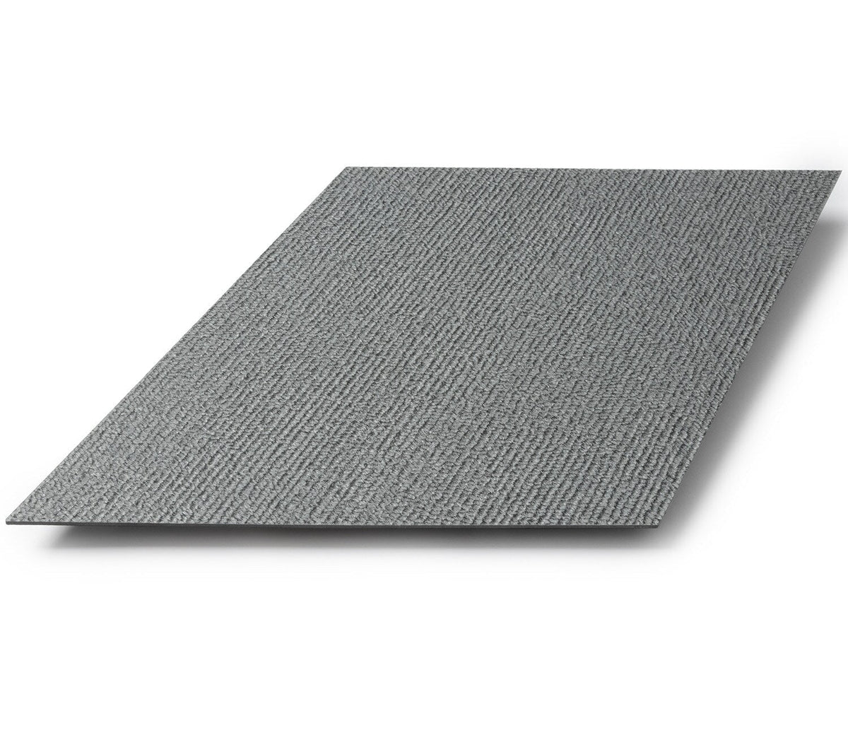 Lucida USA Pumice Braid Gray Patterned Look 28-mil x 10-in W x 16-in L Waterproof Glue Down Luxury Vinyl Tile Flooring (15.15-sq ft/ Carton)