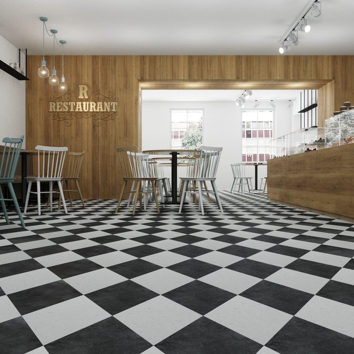Lucida USA Ink Gray Stone Look 28-mil x 10-in W x 16-in L Waterproof Glue Down Luxury Vinyl Tile Flooring (15.15-sq ft/ Carton)