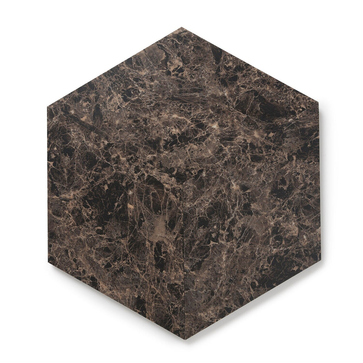 Lucida USA Smoke Stone Brown Stone Look 28-mil x 10-in W x 16-in L Waterproof Glue Down Luxury Vinyl Tile Flooring (15.15-sq ft/ Carton)
