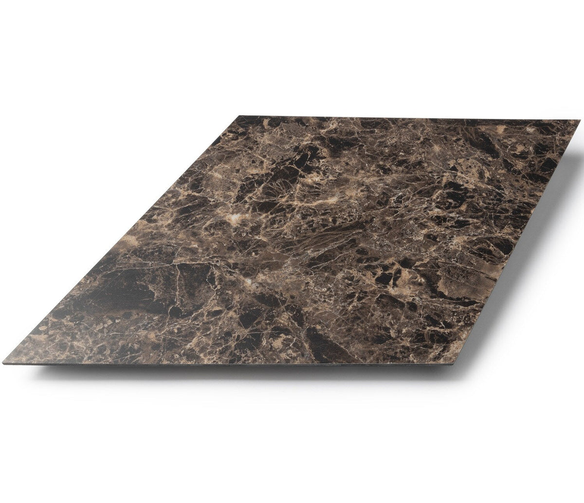 Lucida USA Smoke Stone Brown Stone Look 28-mil x 10-in W x 16-in L Waterproof Glue Down Luxury Vinyl Tile Flooring (15.15-sq ft/ Carton)