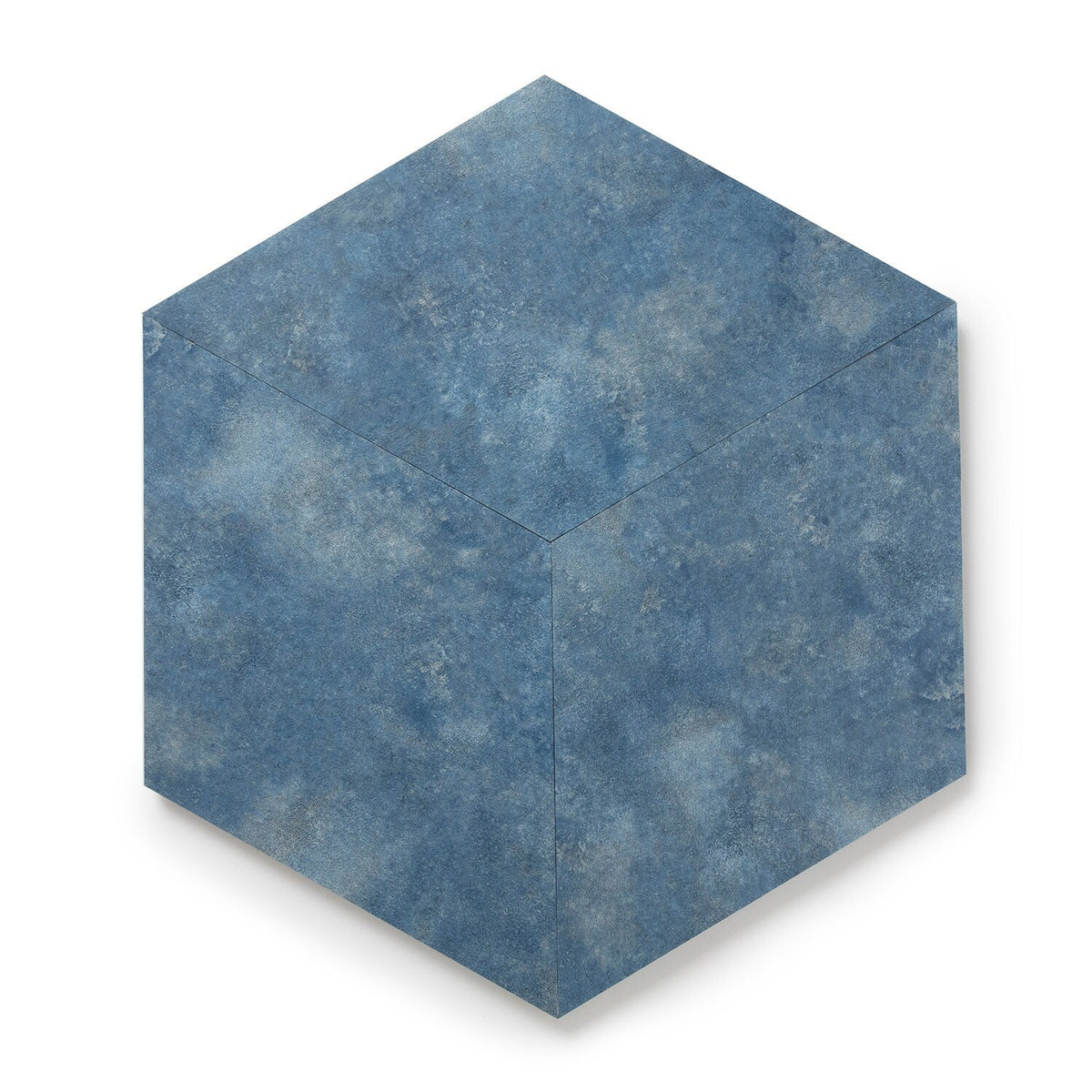 Lucida USA Moody Sky Blue Stone Look 28-mil x 10-in W x 16-in L Waterproof Glue Down Luxury Vinyl Tile Flooring (15.15-sq ft/ Carton)