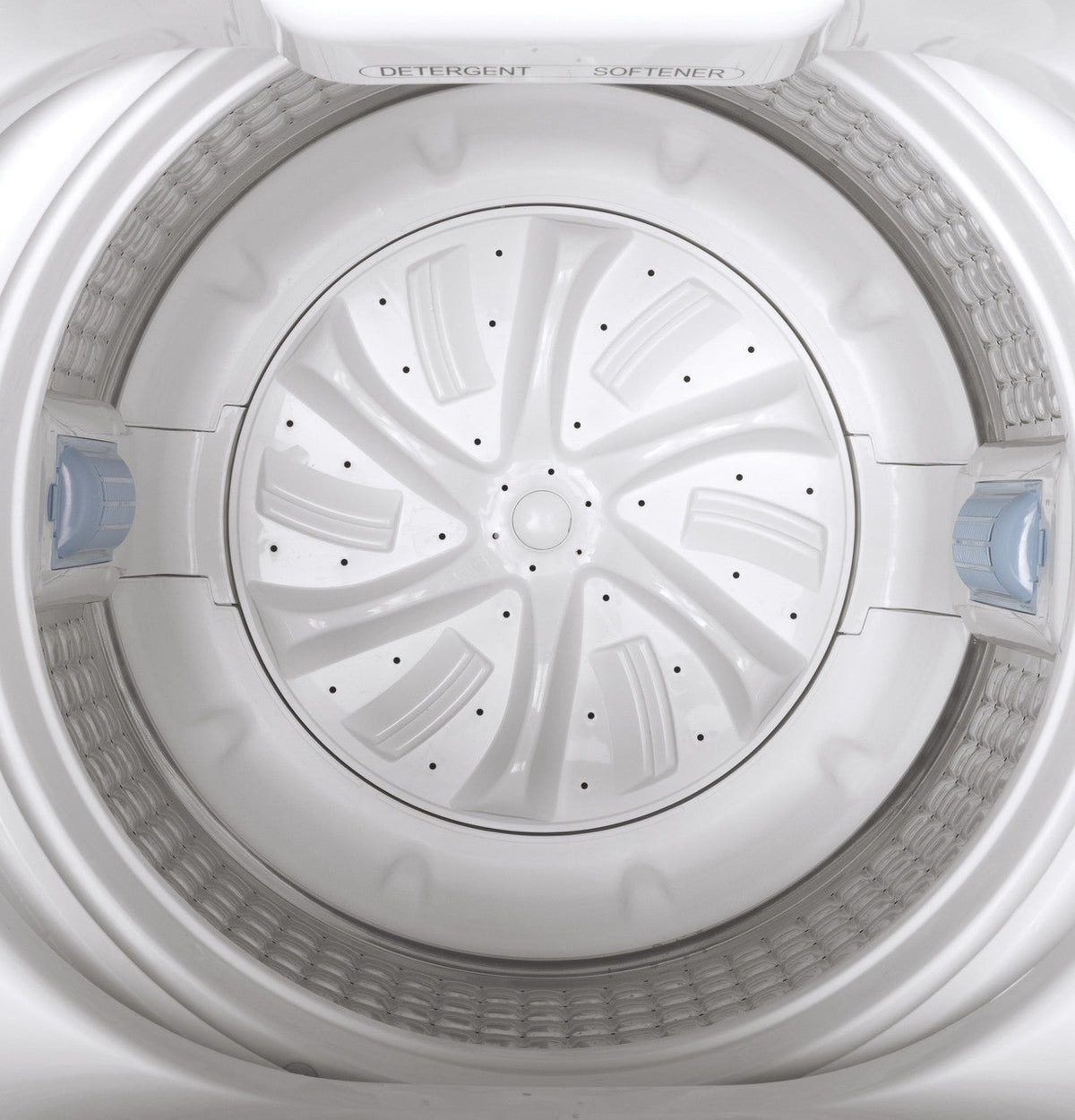 GE Space-Saving 2.8-cu ft Portable Top-Load Washer (White)