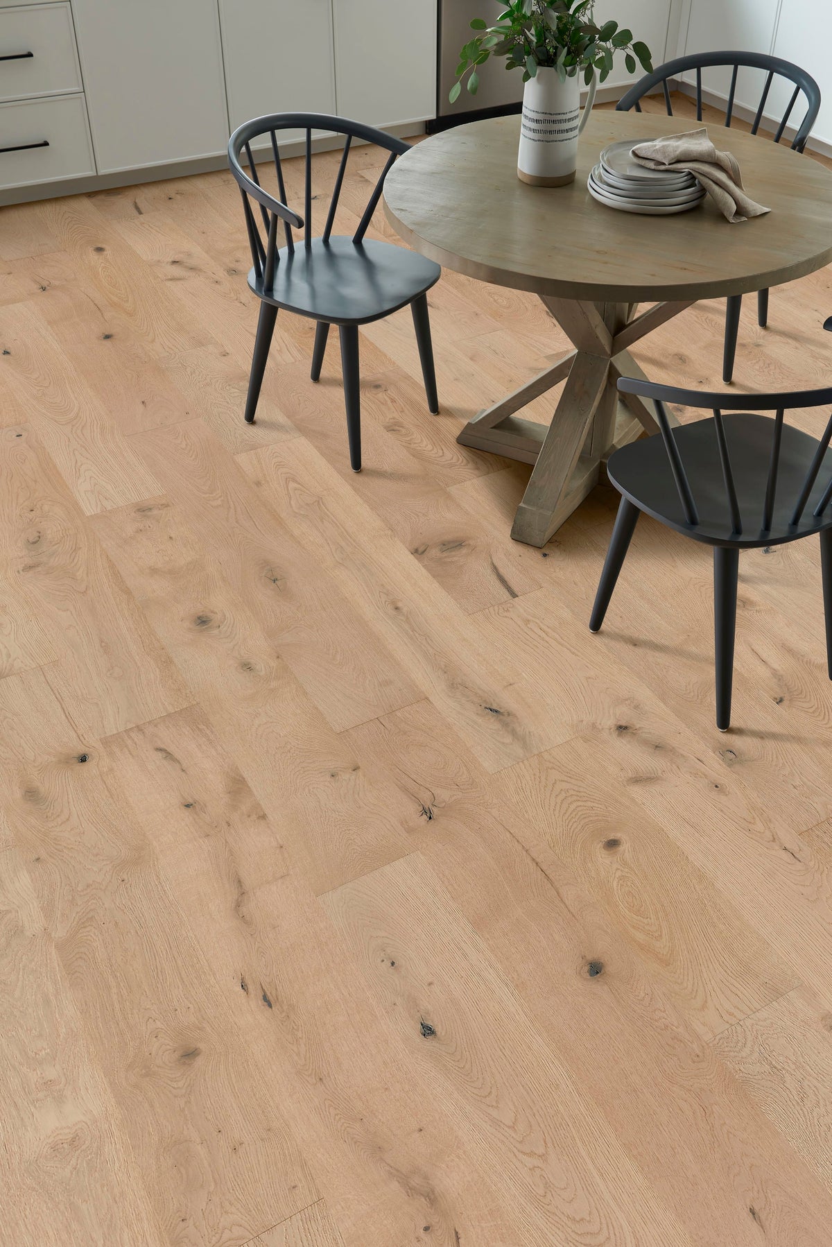 Bruce (Sample) America's Best Choice Dune Trail White Oak Engineered Wirebrushed Hardwood Flooring