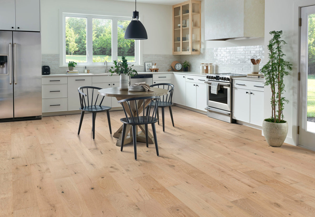 Bruce (Sample) America's Best Choice Dune Trail White Oak Engineered Wirebrushed Hardwood Flooring
