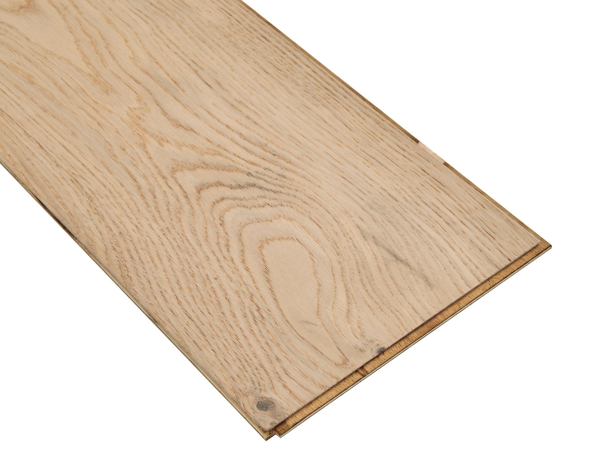 Bruce (Sample) America's Best Choice Dune Trail White Oak Engineered Wirebrushed Hardwood Flooring