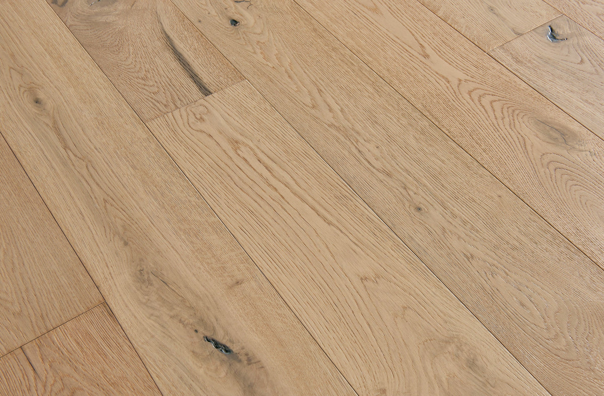 Bruce (Sample) America's Best Choice Dune Trail White Oak Engineered Wirebrushed Hardwood Flooring