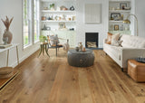 Bruce America's Best Choice Hill Farm Hickory 7-in W x 3/8-in T x Varying Length Smooth/Traditional Engineered Hardwood Flooring (32.63-sq ft / Carton)