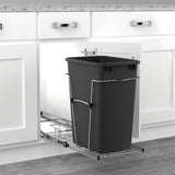 Rev-A-Shelf 35-Quart Plastic Pull Out Trash Can
