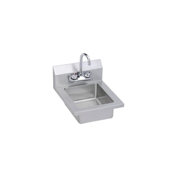 Stainless Steel 14 in. Single Compartment Commercial Kitchen Sink with Faucet