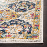 Safavieh Madison Lyton 2 x 12 Cream/Multi Indoor Distressed/Overdyed Vintage Runner Rug