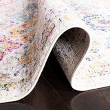Safavieh Madison Lyton 2 x 12 Cream/Multi Indoor Distressed/Overdyed Vintage Runner Rug
