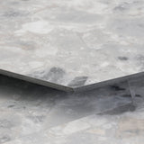 Lucida USA Bone Quartz Gray Stone Look 28-mil x 9-in W x 10-in L Waterproof Glue Down Luxury Vinyl Tile Flooring (12.25-sq ft/ Carton)