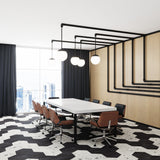 Lucida USA Bone Quartz Gray Stone Look 28-mil x 9-in W x 10-in L Waterproof Glue Down Luxury Vinyl Tile Flooring (12.25-sq ft/ Carton)