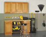 Diamond NOW Portland 36-in W x 35-in H x 23.75-in D Wheat Sink Base Stock Cabinet