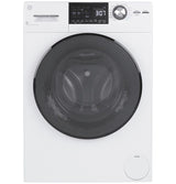 GE 2.4 cu. ft. White High-Efficiency 120-Volt Ventless Electric All-in-One Washer Dryer Combo