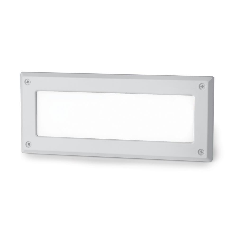 Line Voltage 120-Volt Endurance Graphite LED Brick and Stair Light 3000K - Super Arbor