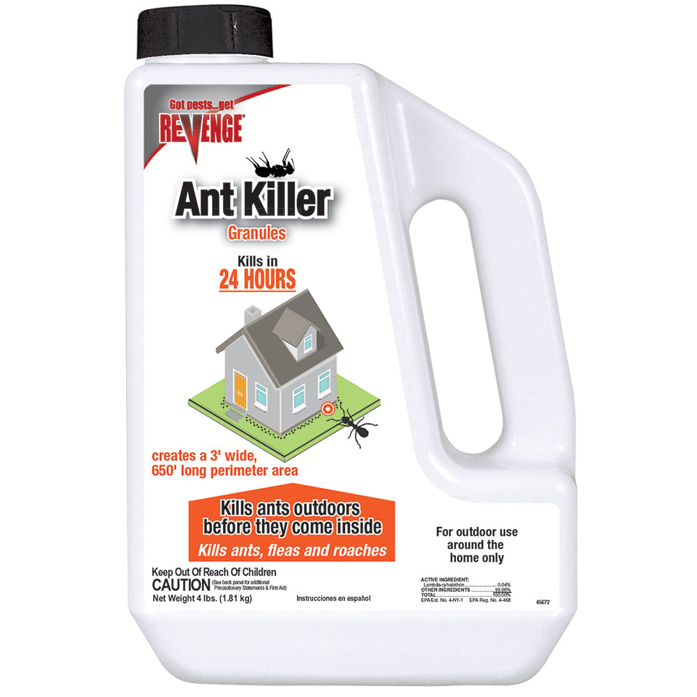 Bonide Revenge Ant Killer Granules, 4 lb Outdoor Insect Killer