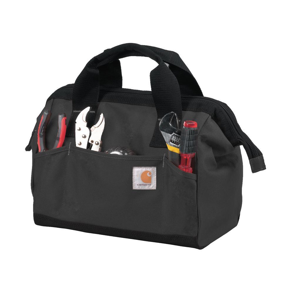 Trade Medium 13 in. Black Tool Bag - Super Arbor
