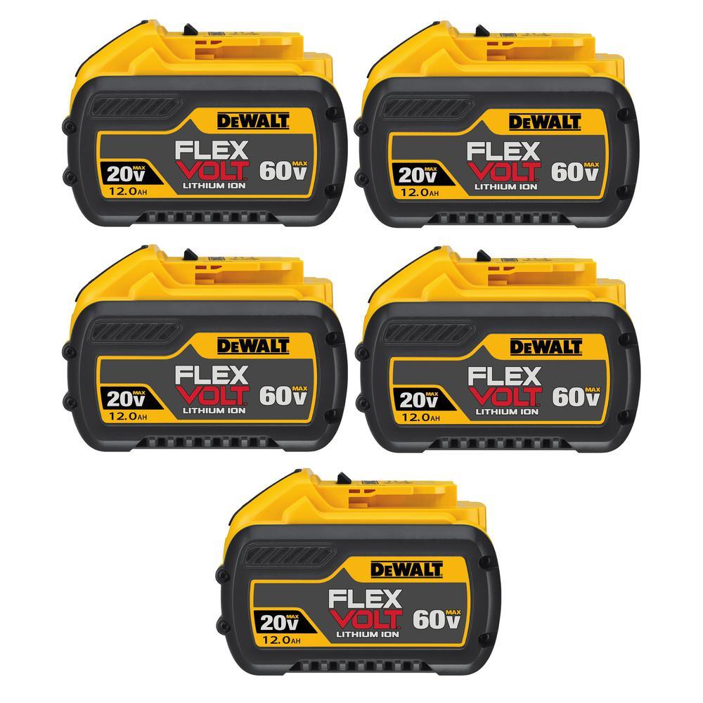 FLEXVOLT 20-Volt/60-Volt MAX Lithium-Ion 6.0Ah Battery Pack (6-Pack) - Super Arbor