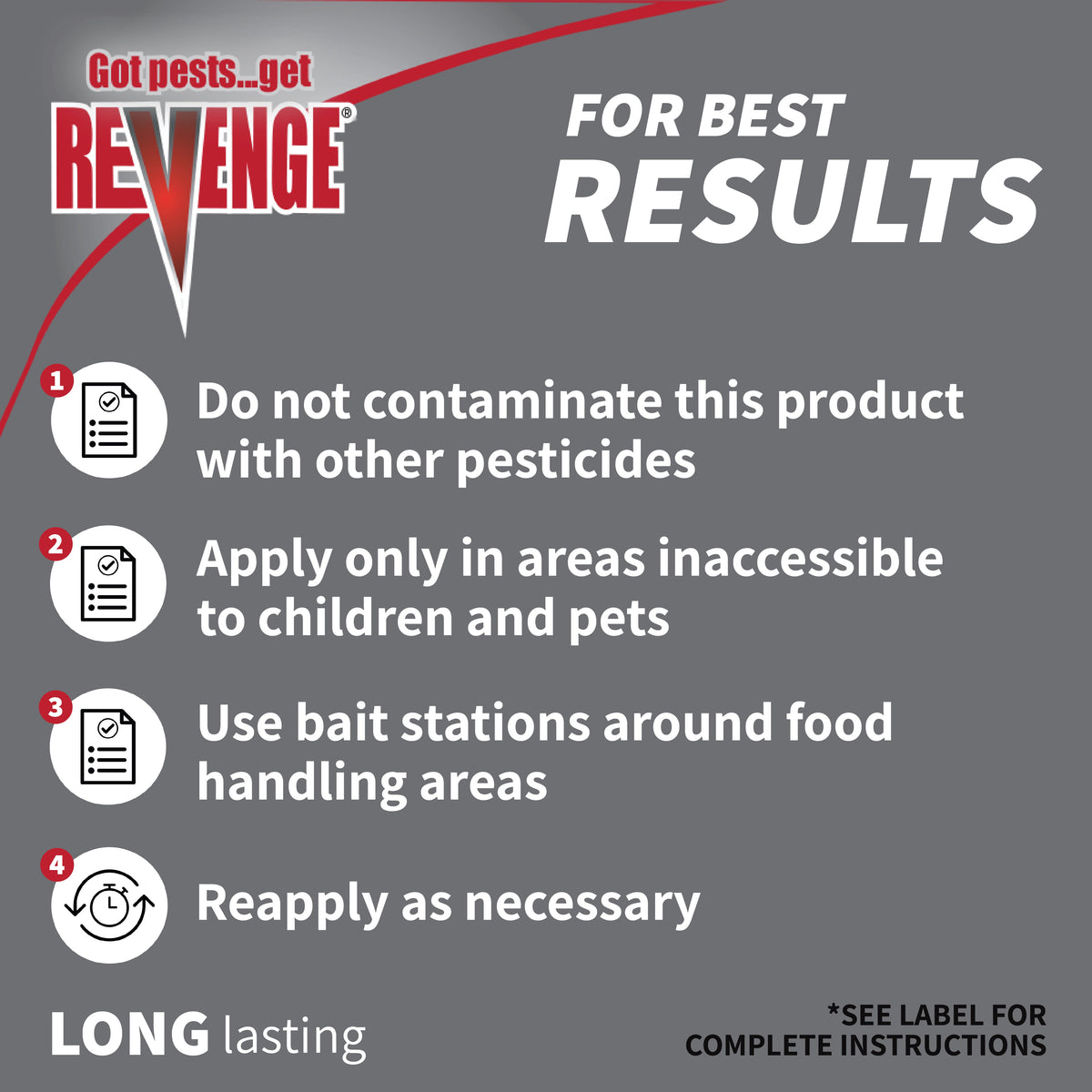 Bonide Revenge Granular Ant Bait, 1.5 lb Shaker