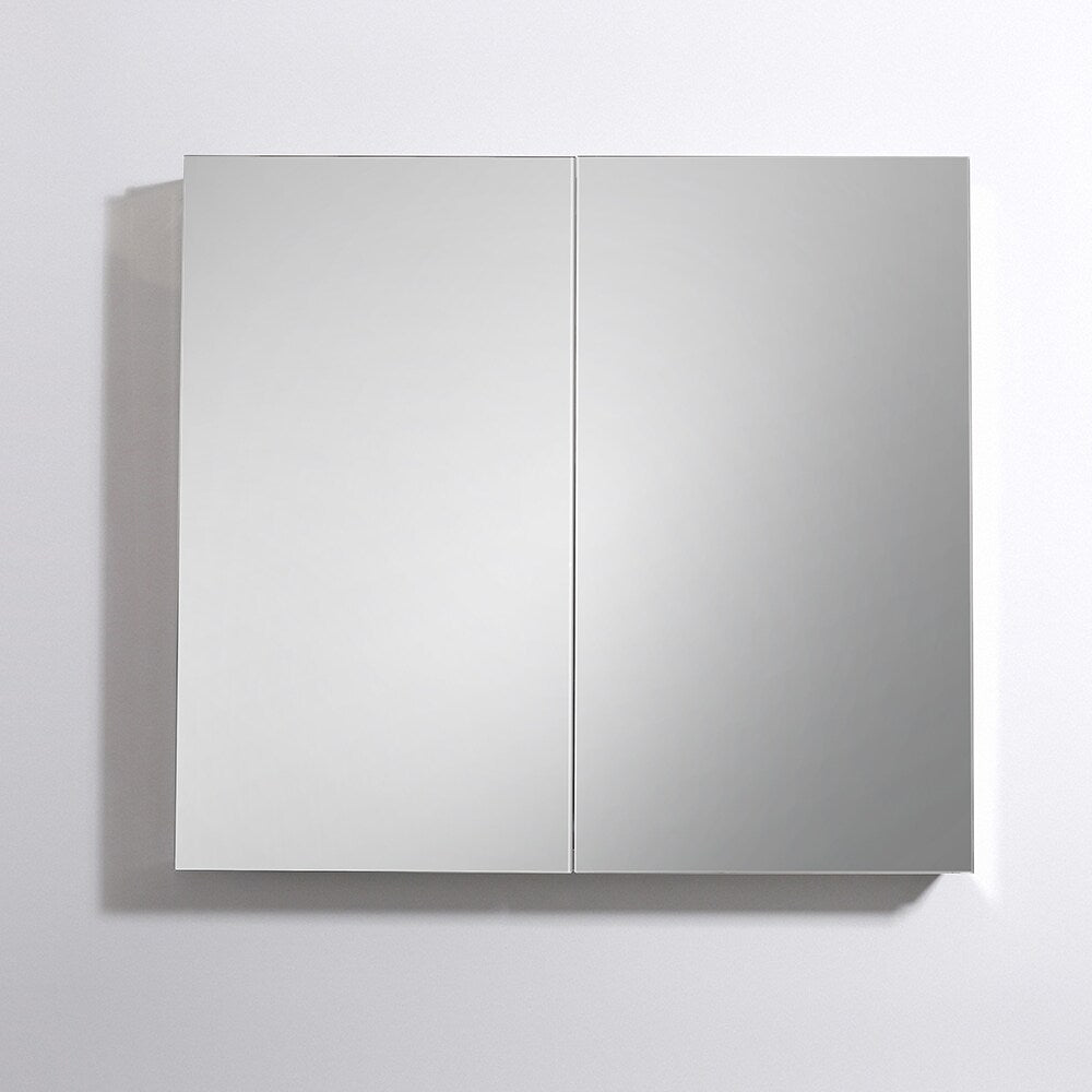 Fresca 40-in x 36-in Surface/Recessed Mount Mirror Medicine Cabinet