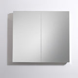 Fresca 40-in x 36-in Surface/Recessed Mount Mirror Medicine Cabinet