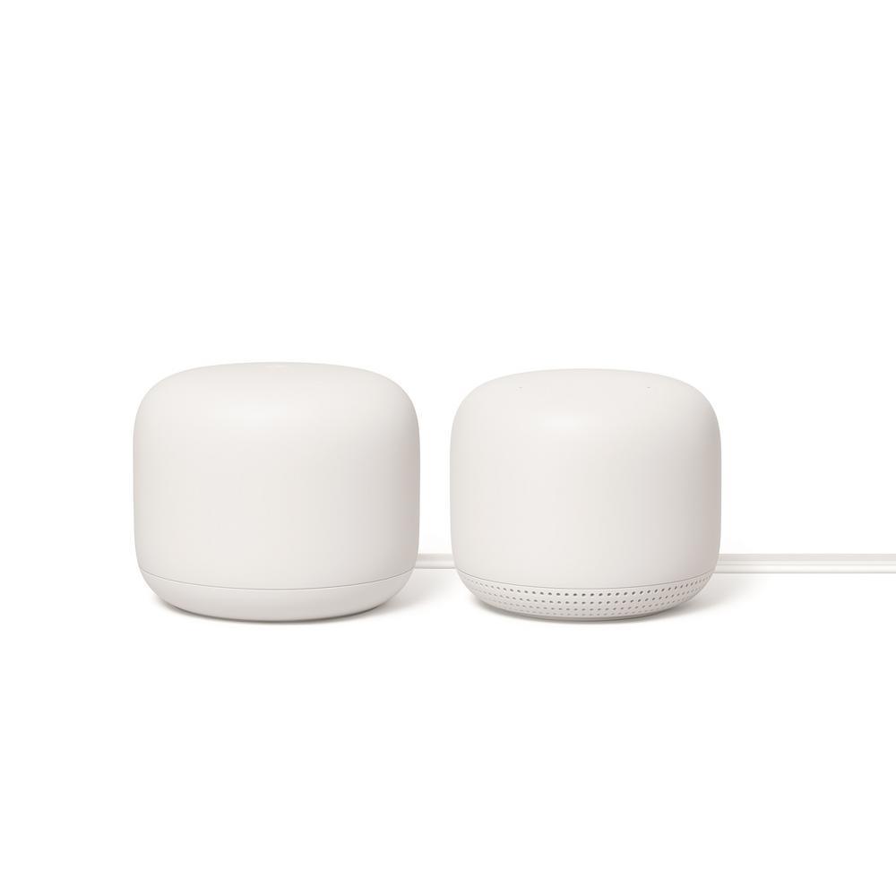 Nest Wifi Router and Add-on Point Snow - Super Arbor