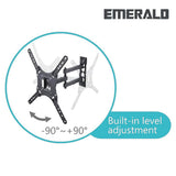 Full Motion Wall Mount for 17 in. - 55 in. TVs - Super Arbor